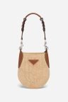 Raffia Hobo Bag